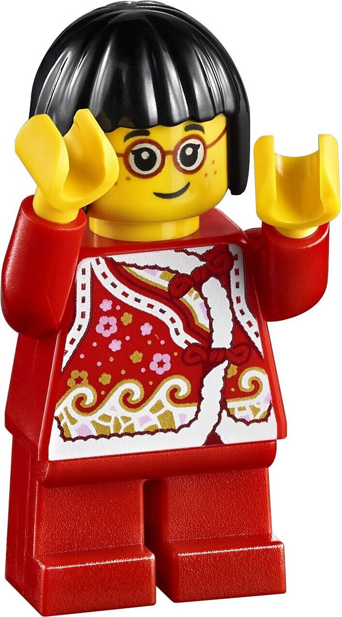 New LEGO Child Boy Girl Minifigure Lot: Chinese New Year Story Nian 80106 (wtr - StudBee